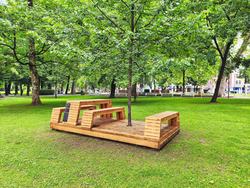 „Chillout-Spot“ im Stadtpark Der „Chillout-Spot“ im Stadtpark