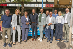 Bauvisite beim Primärversorgungszentrum im Porcia Center
