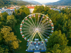 Riesenrad Das Riesenrad im Spittaler Stadtpark war für Einheimische und Gäste ein Anziehungspunkt