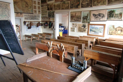 Museum für Volkskultur Neben vielen weiteren Highlights ist auch dieses historische Klassenzimmer im Museum für Volkskultur zu besichtigen