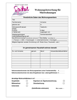 Wohnungsbewerbung für Mietwohnungen 2026