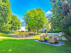 Spielplatz Edling fertiggestellt Die Modernisierung des Spielplatzes in Edling ist nun abgeschlossen