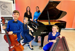 Musikschule Jeremias Pleschberger-Schmölzer, Sarah Ratschl, Regina Wiesflecker, Hemma und Domenica Pleschberger-Schmölzer