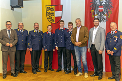 FF Olsach-Molzbichl JHV 2026 FF Olsach-Molzbichl: Kärntner Feuerwehrleistungsabzeichen in Silber - Foto: FFOM/Ernst Schöndorfer