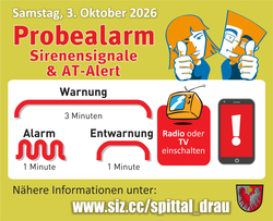 Zivilschutz-Probealarm 2026